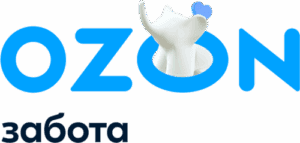 Логотип компании OZON забота Логотип компании OZON забота